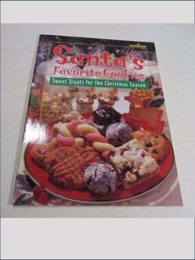 Santa's Favorite Cookies Cookbook Paperback 64pgs
